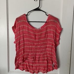 Forever 21 crochet tshirt